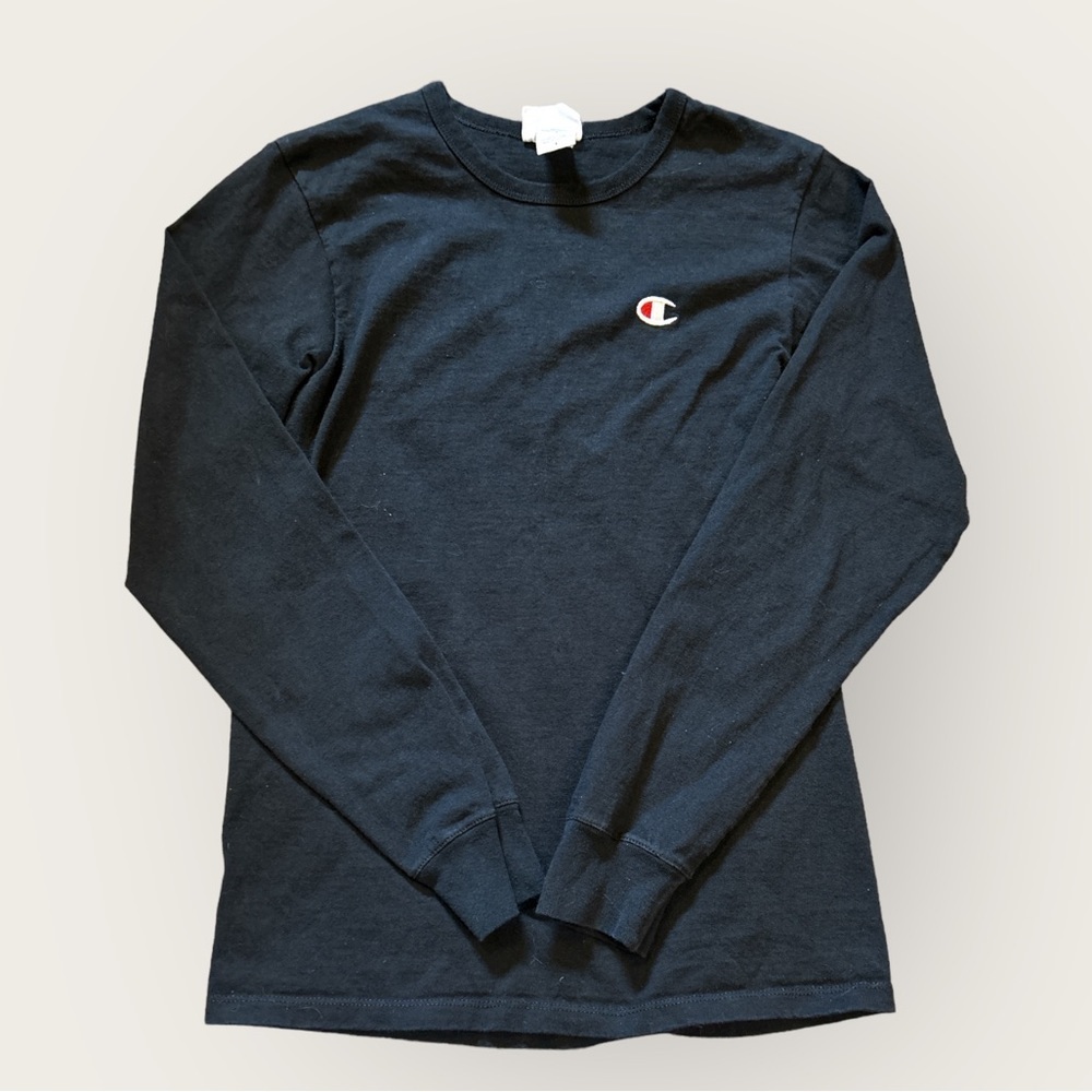 Vintage Champion black long sleeve size small. EUC